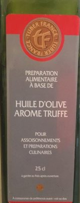Huile d'olive arome truffe