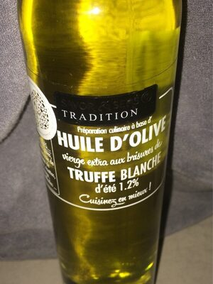 Huile d'olive vierge à la truffe blanche