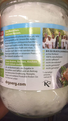 Huile De Coco Bio - 500 ML - Dr Goerg