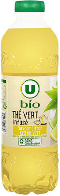 Infusion de thé vert saveur citron citron vert
