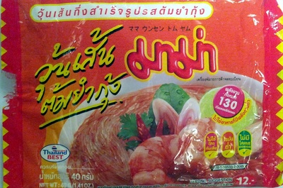 Instant bean vermicelli tom yam koong flavour