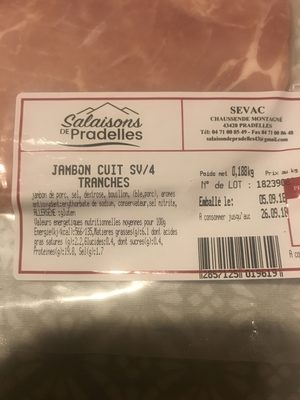 Jambon cuit