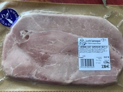 Jambon cuit superieur