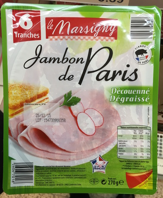Jambon de Paris - 6 tranches