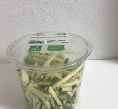Julienne de courgettes bio