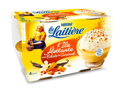 L’île Flottante aux Éclats de Caramel