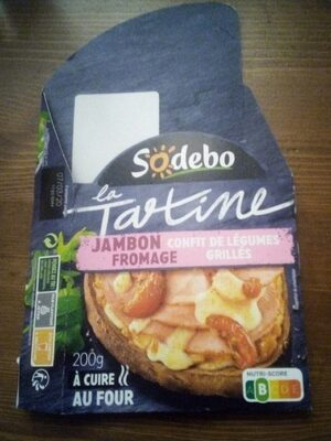 La Tartine Jambon Mozzarella