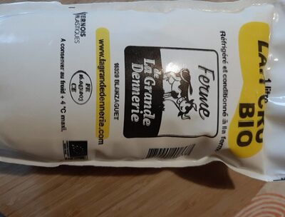 Lait cru bio fermier