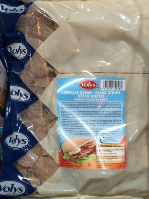 Lamelles Kebab congelé