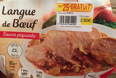 Langue de Bœut Sauce piquante