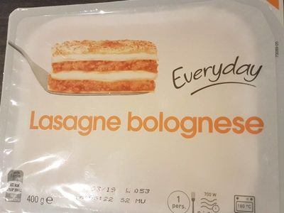 Lasagnes bolognese everyday