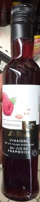 Le Fruité - Vinaigre de vin rouge aromatisé au jus de framboise