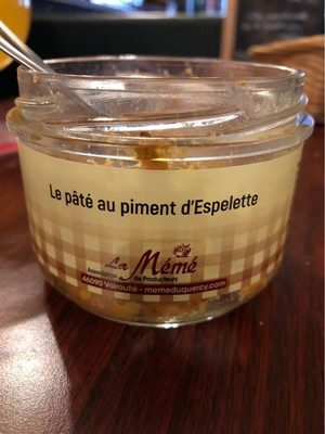 Le pâté au piment d'Espelette