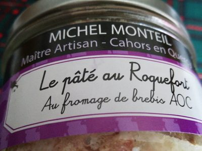 Le pâté au Roquefort