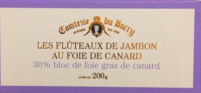 Les fluteaux de jambon au canard