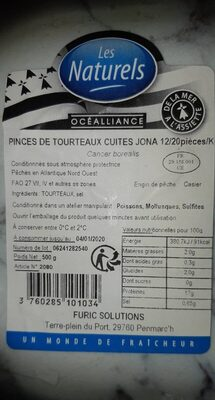 Les Naturels, Pinces de Tourteaux