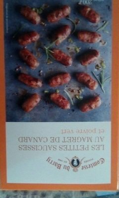 Les petites saucisses au magret de canard
