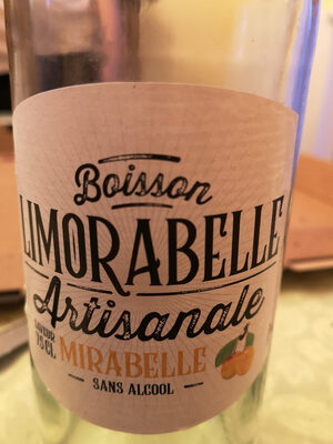 Limorabelle Boisson gazeuse aromatisee a la Mirabelle