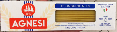 Linguine n º10 Pasta De Sçmola De Grano Duro