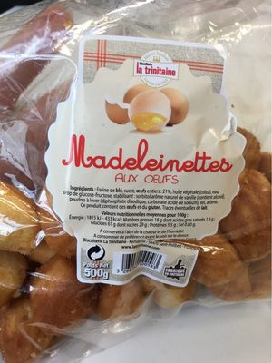 Madeleinettes aux oeufs