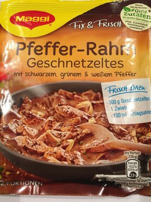 Maggi Pfeffer-Rahm Geschnetzeltes