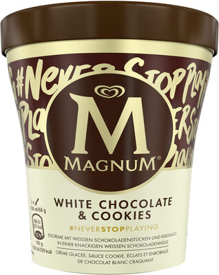 Magnum Glace Pot White Chocolate & Cookies 440ml