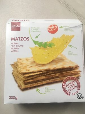 Matzos pain azyme casher