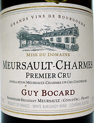 Meursault-Charmes 1er Cru 2000