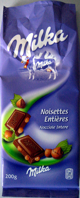 Milka Noisette Entières