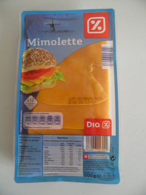 Mimolette (25% MG) x 10 tranches
