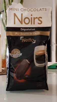 Mini chocolat noir dégustation