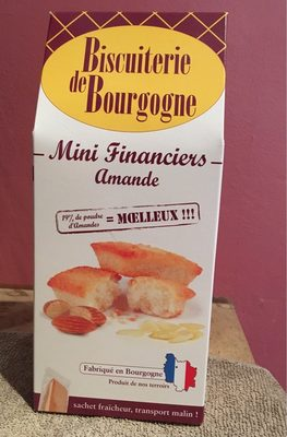 Mini financiers amande