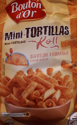 Mini Tortillas Roll Fromage à l'huile de tournesol