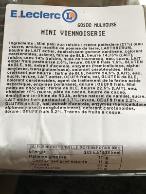 Mini viennoiseries