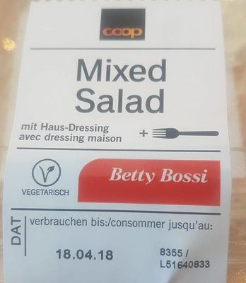 Mischsalat Mit Eiern, Salatsauce