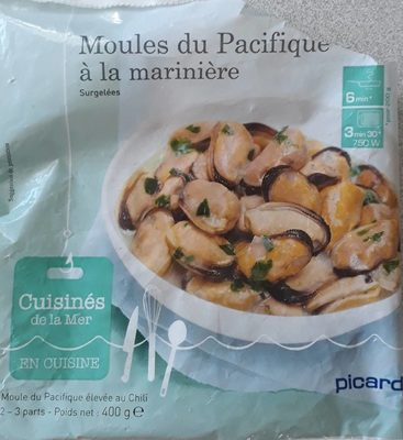 Moules du Pacifique à la marinière