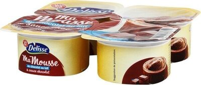 Mousse au chocolat au lait x 4