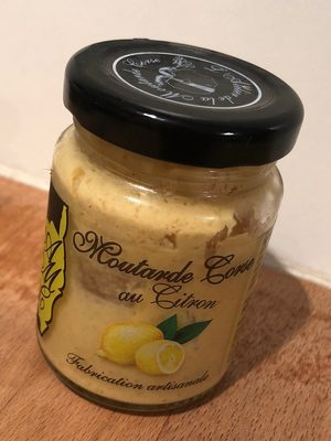 Moutarde Corse au Citron