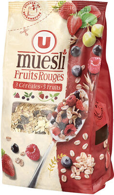 Muesli floconneux aux fruits rouges