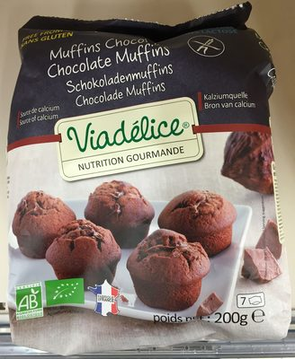 Muffins Chocolat - Viadélice - 29 g