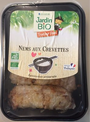 Nems aux crevettes Jardin Biologique