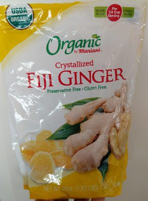 organic Fiji ginger
