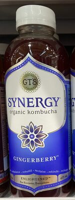 Organic Gingerberry Kombucha