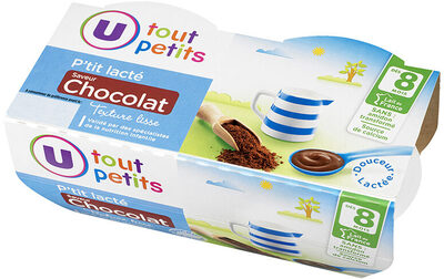 P'tit lacté saveur chocolat dès 8 mois,