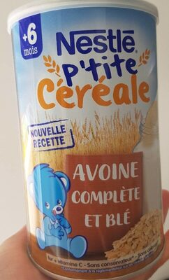 P'tite Céréale Avoine Complète et Blé