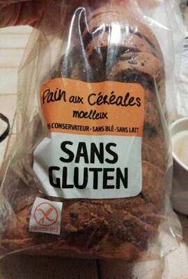 Pain aux céréales sans gluten sans lait