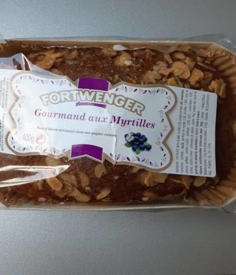 Pain d'épices Gourmand aux myrtilles
