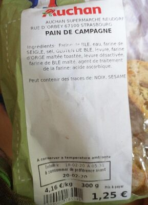 Pain de campagne