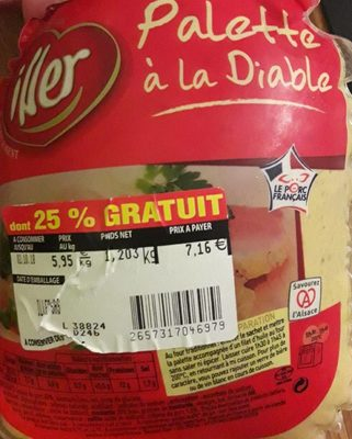 Palette à la diable