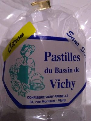Pastille sans sucre citron